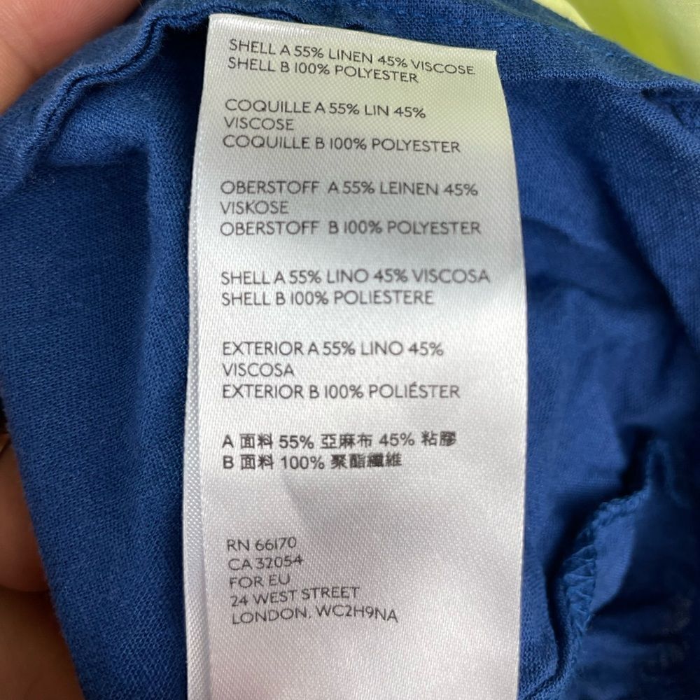 NWT Blue Alpine Pullover Light Jacket Top Size L - Picture 7 of 7